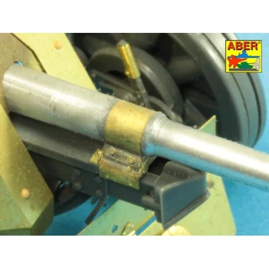 German 75mm barrel for PaK 40 - middle model, 1/35 - Aber Models 35...