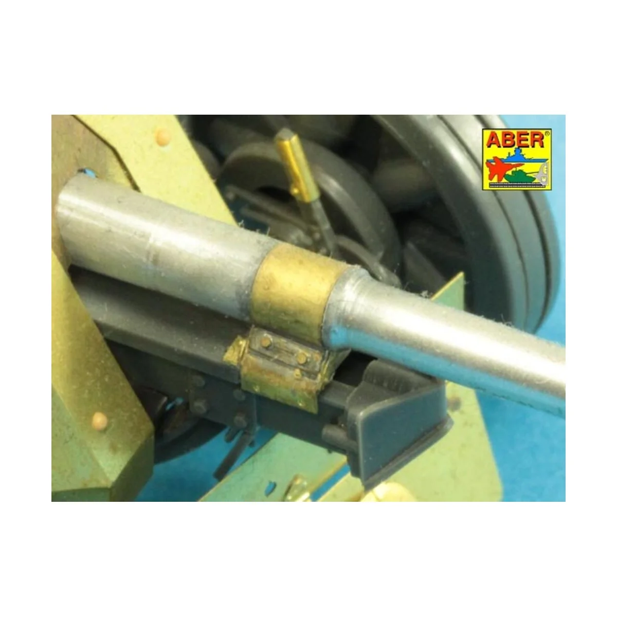 German 75mm barrel for PaK 40 - middle model, 1/35 - Aber Models 35...