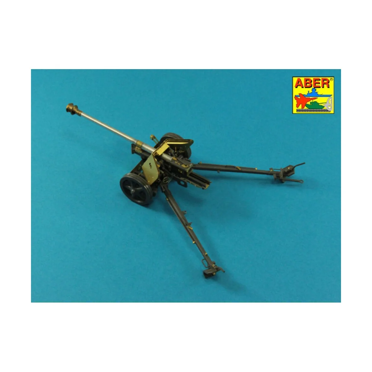 German 75mm barrel for PaK 40 - middle model, 1/35 - Aber Models 35...