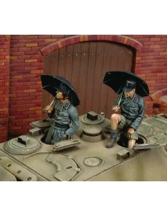 German Tankers-Italy 1944, 1/35 - Royal Model RM413
