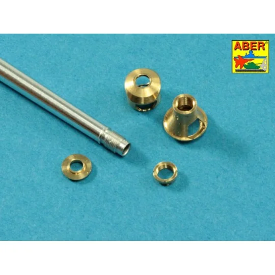 German 75mm barrel for PaK 40 - middle model, 1/35 - Aber Models 35...