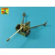 German 75mm barrel for PaK 40 - middle model, 1/35 - Aber Models 35...