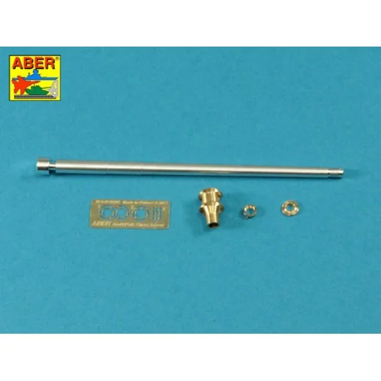Germ.75mm barrel for KwK 40L/48 with early model muzzle brake for P...