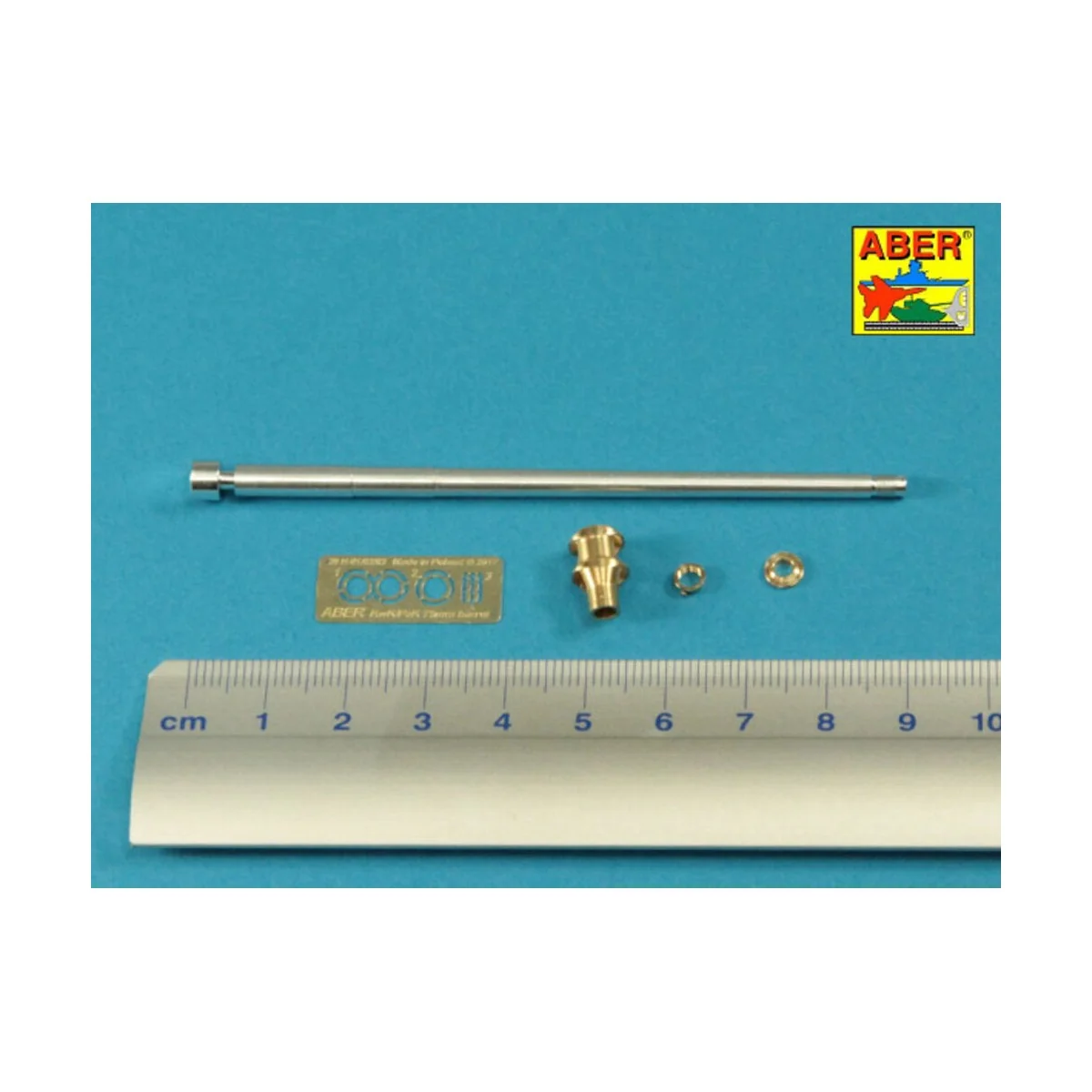 Germ.75mm barrel for KwK 40L/48 with early model muzzle brake for P...