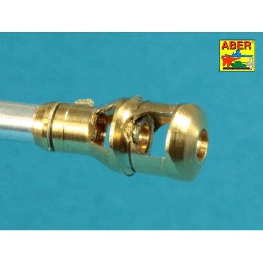 Germ.75mm barrel for KwK 40L/48 with early model muzzle brake for P...