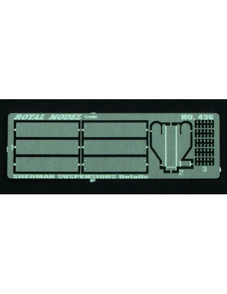 [NO_DESC] Sherman Suspension Details-, 1/35 - Royal Model RM436
