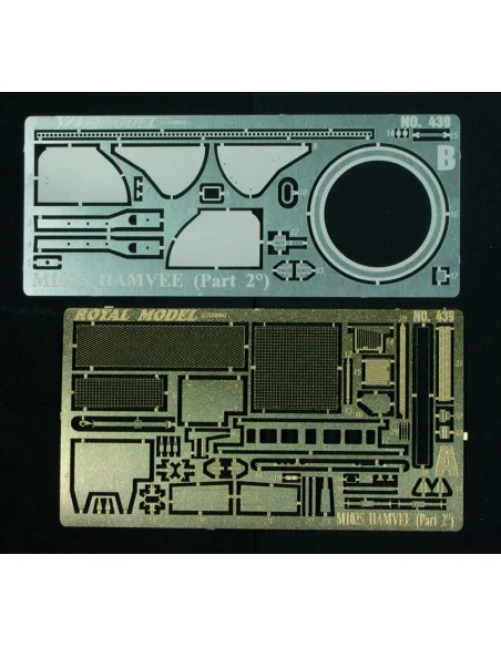 M1025 Hamvee part 2° (for Tamiya kit), 1/35 - Royal Model RM439
