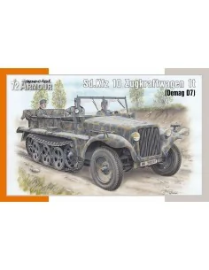 Sd.Kfz 10 Zugkraftwagen 1t (Demag D7), 1/72 - Special Hobby 100-SA7...