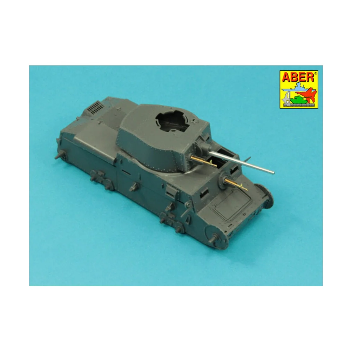 3, 7cm KwK A7 L/42 tank gun barrel for Pz.Kpfw.38(t), 1/35 - Aber M...