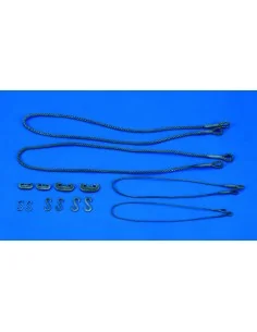 German tanks Tow Cables & Towing Clevis-WWII, 1/35 - Royal Model RM446