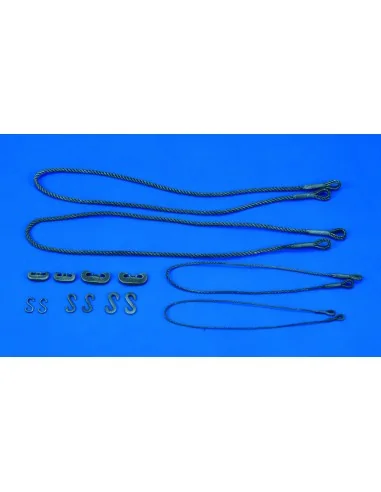 German tanks Tow Cables & Towing Clevis-WWII, 1/35 - Royal Model RM446
