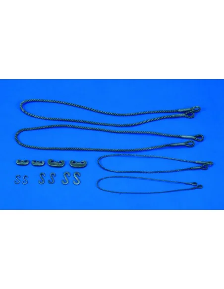German tanks Tow Cables & Towing Clevis-WWII, 1/35 - Royal Model RM446