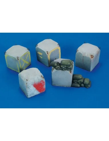 Israeli Concrete Roadblock set, 1/35 - Royal Model RM449