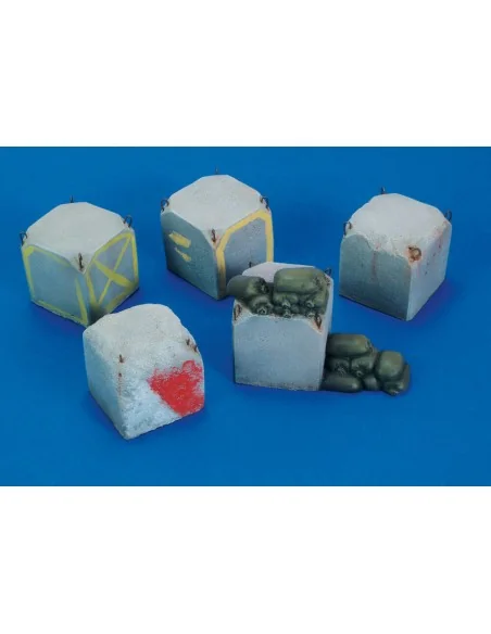Israeli Concrete Roadblock set, 1/35 - Royal Model RM449