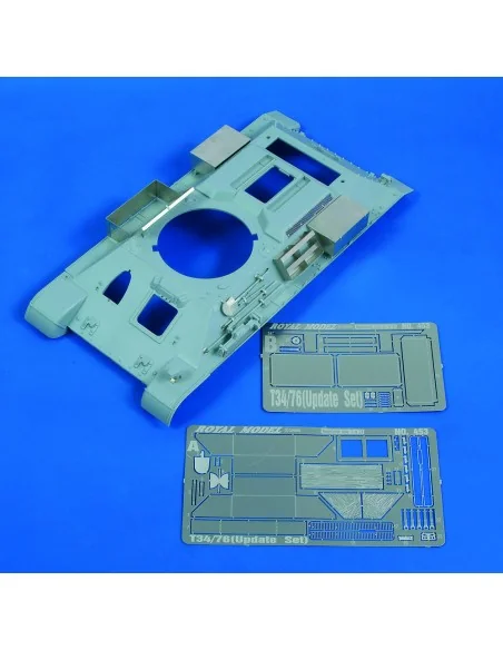 T34/76 German Army (for Dragon kit), 1/35 - Royal Model RM453
