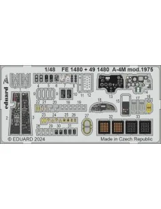 A-4M mod. 1975 MAGIC FACTORY, 1/48 - Eduard Accessories FE1480