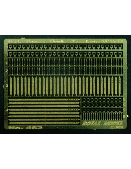 [NO_DESC] U.S Tanks tools Straps-WWII, 1/35 - Royal Model RM462