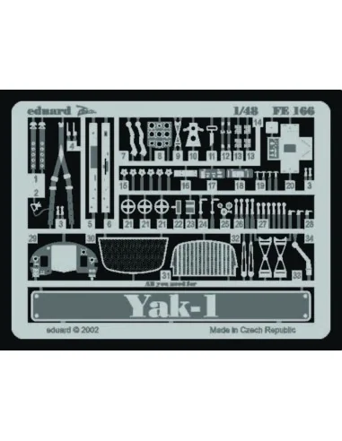 Yak-1, 1/48 - Eduard Accessories FE166