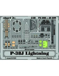 P-38J Lighting, 1/48 - Eduard Accessories FE208