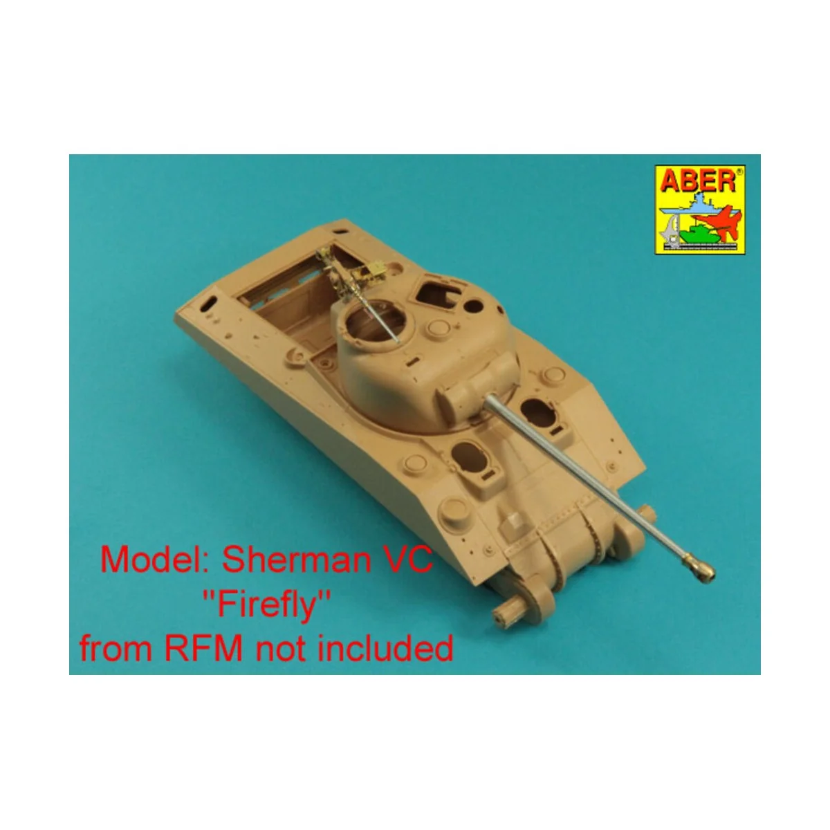 Tank Gun Barrel for British Sherma VC “Firefly”, 1/35 - Aber Models...