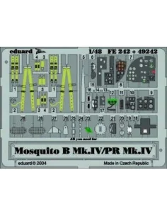 Mosquito B.Mk.IV/PR Mk.IV für Tamiya Bausatz, 1/48 - Eduard Accesso...