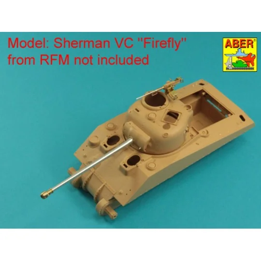 Tank Gun Barrel for British Sherma VC “Firefly”, 1/35 - Aber Models...