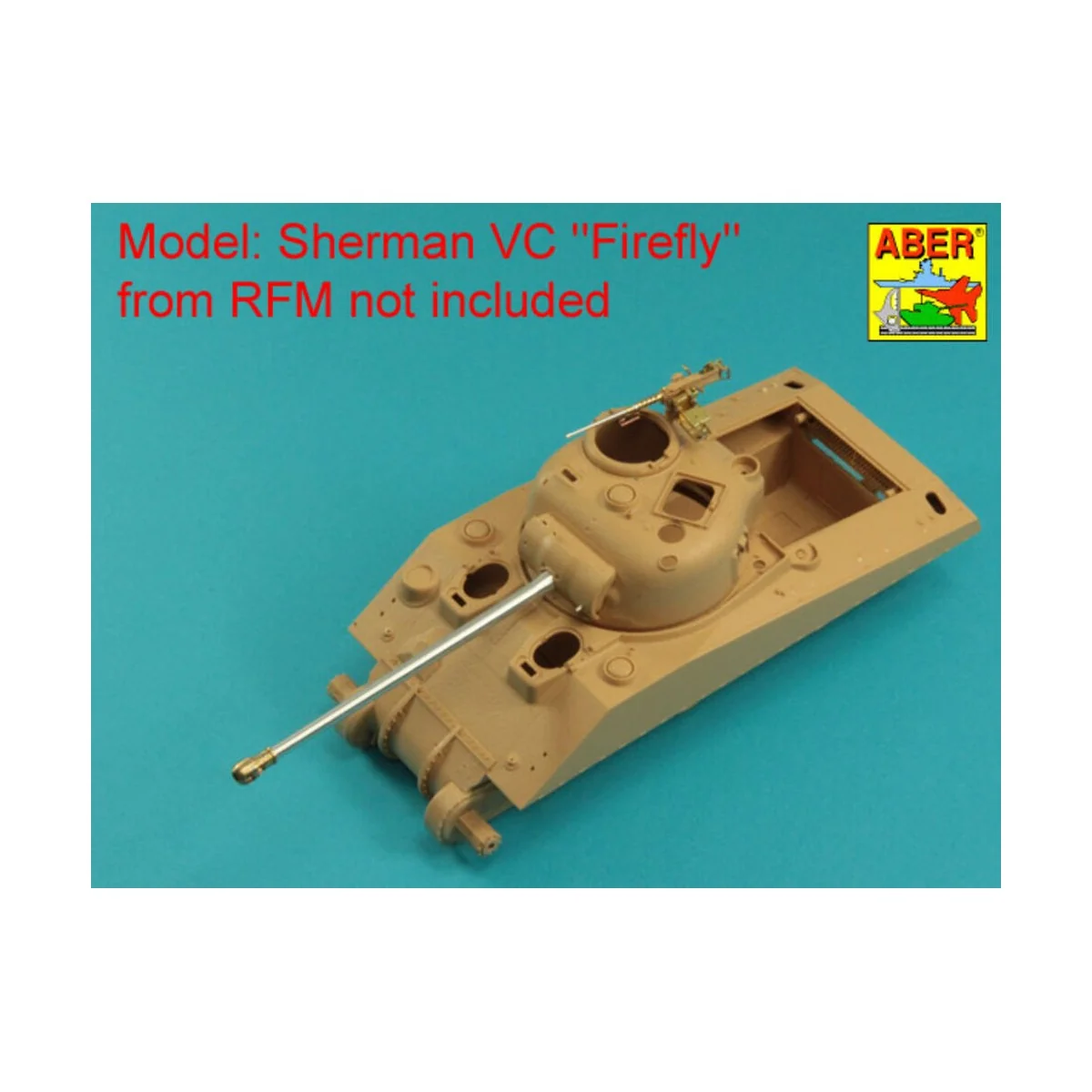 Tank Gun Barrel for British Sherma VC “Firefly”, 1/35 - Aber Models...