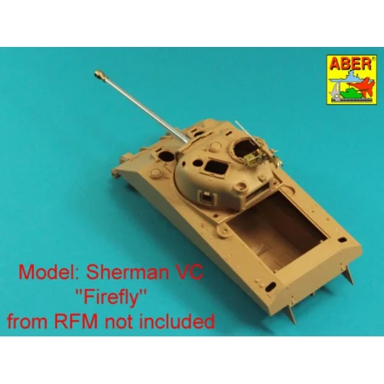 Tank Gun Barrel for British Sherma VC “Firefly”, 1/35 - Aber Models...