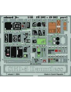 SBD-5 Dauntless, 1/48 - Eduard Accessories FE302
