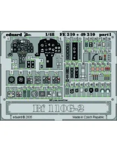 Bf 110G-2 für Revell/Monogram, 1/48 - Eduard Accessories FE310