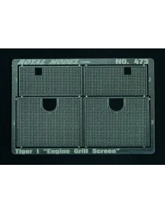 Engine Grill Screen Tiger I (for Dragon kit), 1/35 - Royal Model RM473