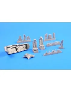 Folland Gnat T.1 - Interior set, 1/48 - CMK 129-4325 2