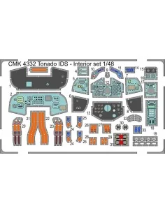 Tornado IDS-Interior set, 1/48 - CMK 129-4332 2