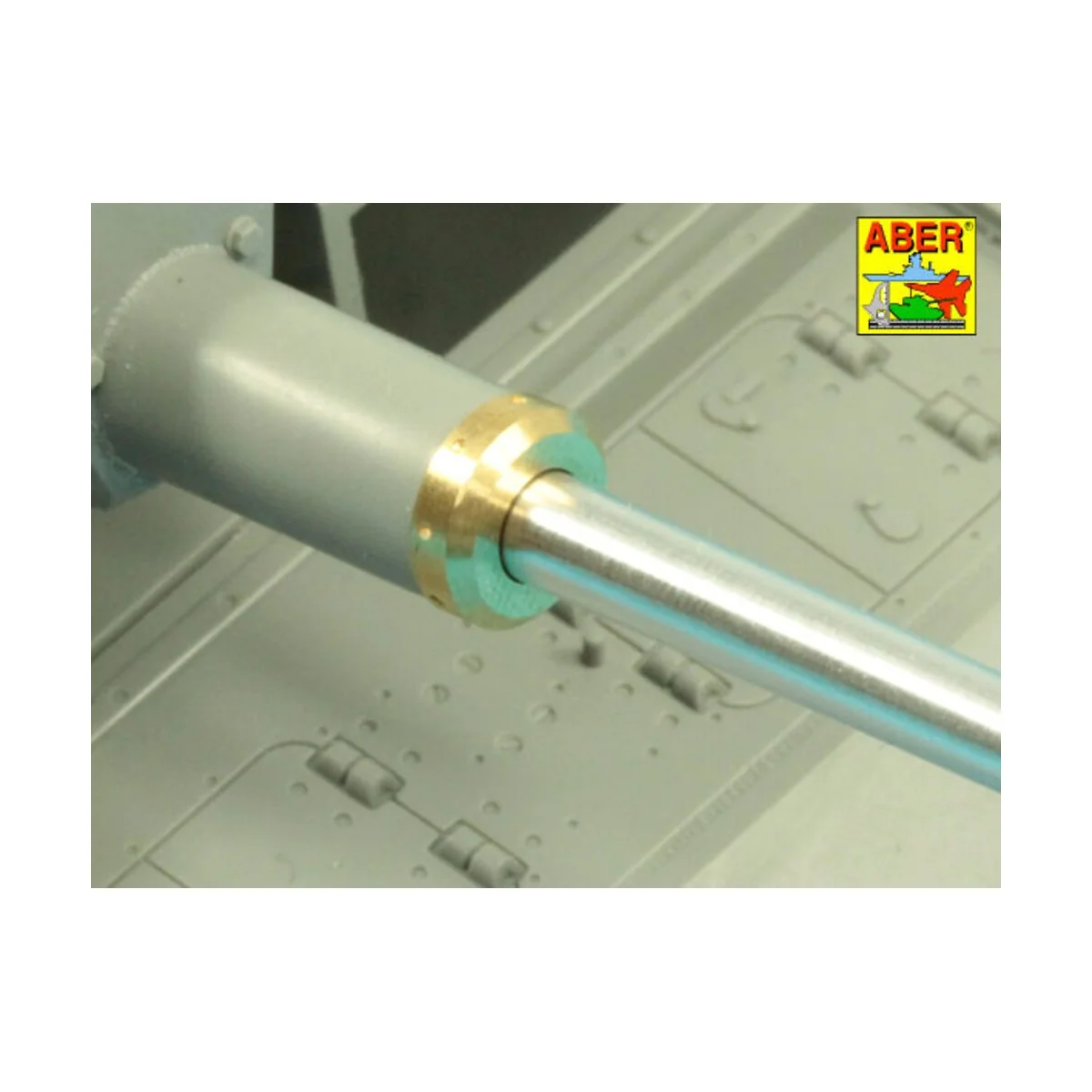 German StuK.40 L/48 7,5 cm Barrel with middle muzzle brake for Stug...