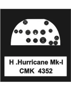 Hawker Hurricane Mk.I-Cockpit Set f.Airf, 1/48 - CMK 129-4352 2