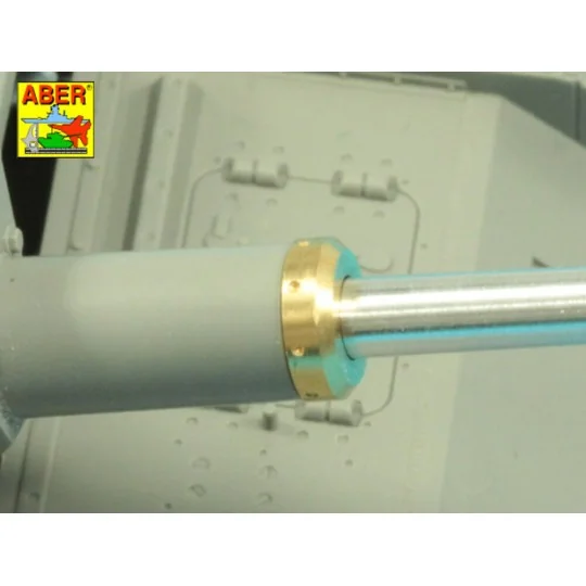 German StuK.40 L/48 7, 5 cm Barrel with middle muzzle brake for Stu... German StuK.40 L/48 7, 5 cm Barrel with middle muzzle brake for Stu...