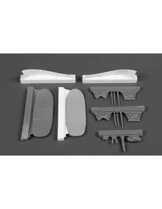 Blenheim Mk.II Finish AF Retractable Ski Undercarriage, 1/48 - CMK ...