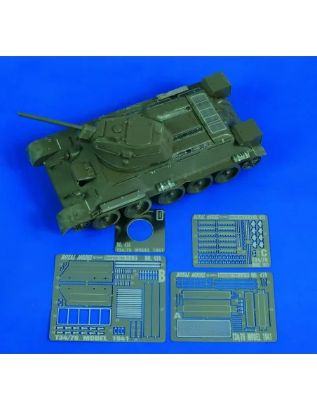 [NO_DESC] T34/76 Mod. 41 (for Tamiya kit), 1/48 - Royal Model RM474