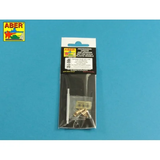 German StuK.40 L/48 7,5 cm Barrel with middle muzzle brake for Stug...