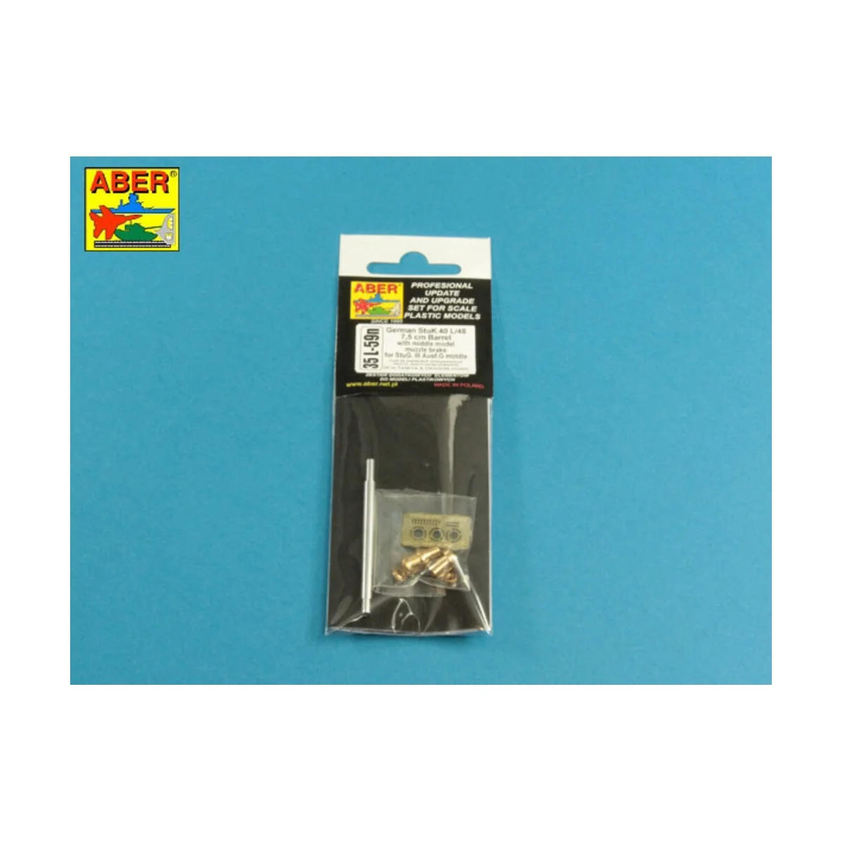 German StuK.40 L/48 7,5 cm Barrel with middle muzzle brake for Stug...