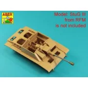 German StuK.40 L/48 7, 5 cm Barrel with middle muzzle brake for Stu... German StuK.40 L/48 7, 5 cm Barrel with middle muzzle brake for Stu...