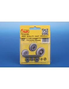 F9F Cougar Correction Wheels / for Kitty Hawk kits, 1/48 - CMK 129-... 2