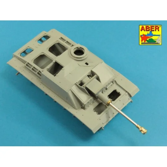 German StuK.40 L/48 7,5 cm Barrel with middle muzzle brake for Stug...