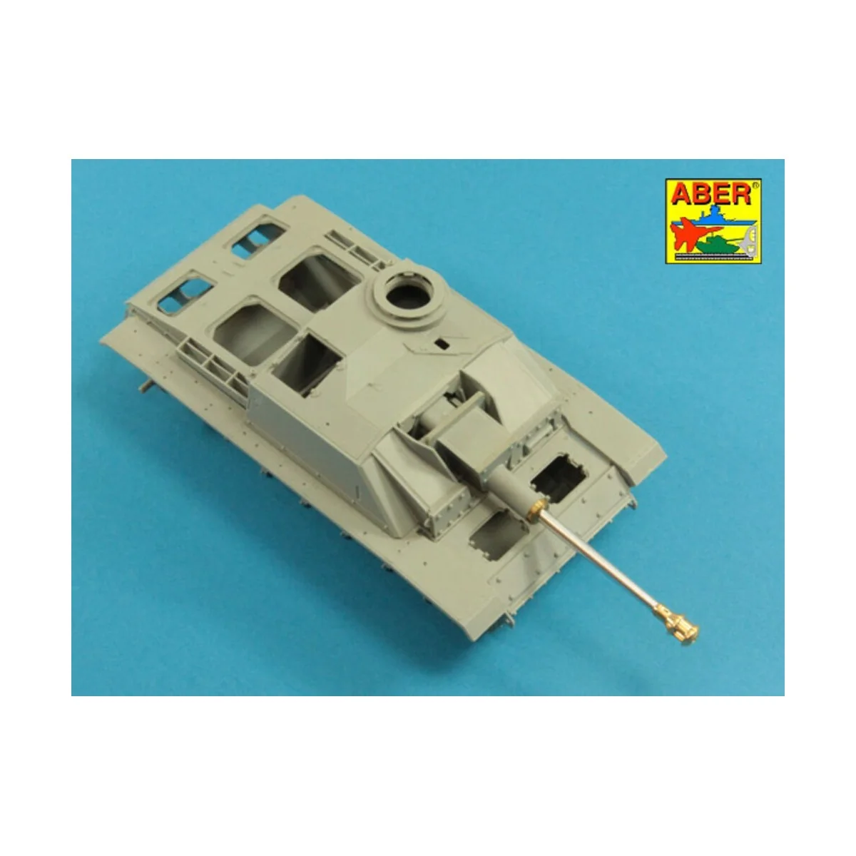 German StuK.40 L/48 7,5 cm Barrel with middle muzzle brake for Stug...