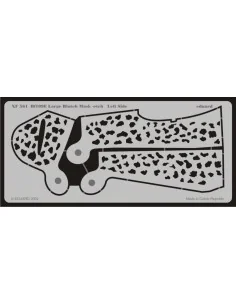 Bf-109E Schablone große Flecken - Eduard Accessories XF561 2