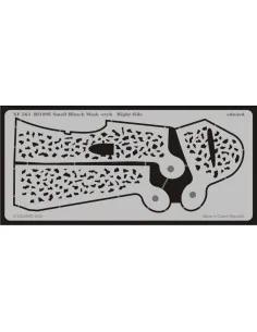 Bf-109ESmall Blotch mask-etch - Eduard Accessories XF563