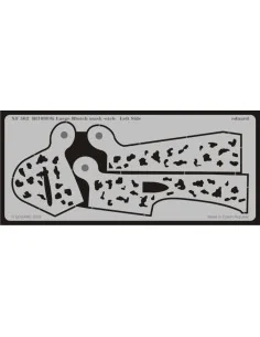Bf109F/G Schablone große Flecken - Eduard Accessories XF562 2