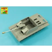 German StuK.40 L/48 7,5 cm Barrel with middle muzzle brake for Stug...