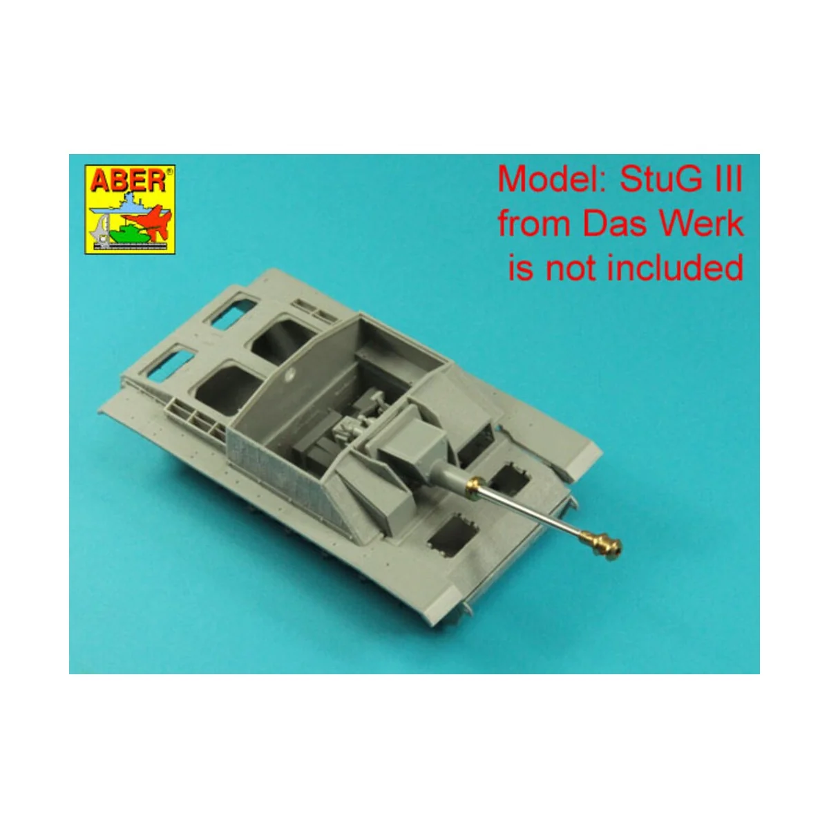 German StuK.40 L/48 7,5 cm Barrel with middle muzzle brake for Stug...