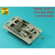 German StuK.40 L/48 7,5 cm Barrel with middle muzzle brake for Stug...